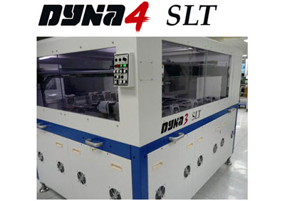 Outside of the DYNA 4 SLT testing equipment   